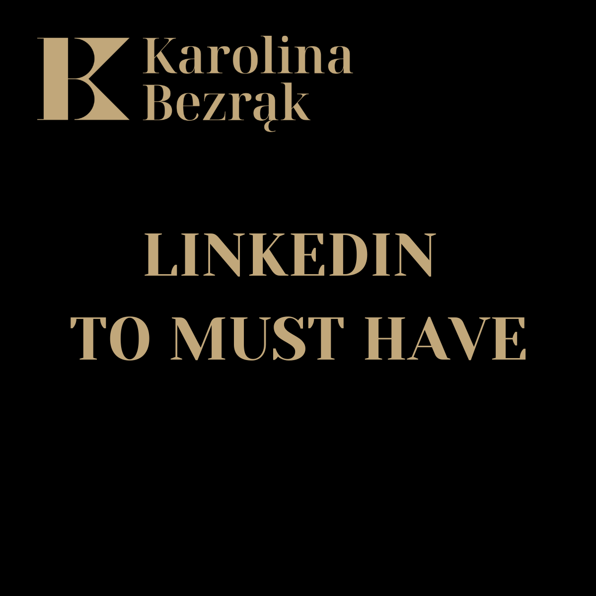 AKADEMIA NOWOCZESNEJ SZKOŁY – LINKEDIN TO MUST HAVE
